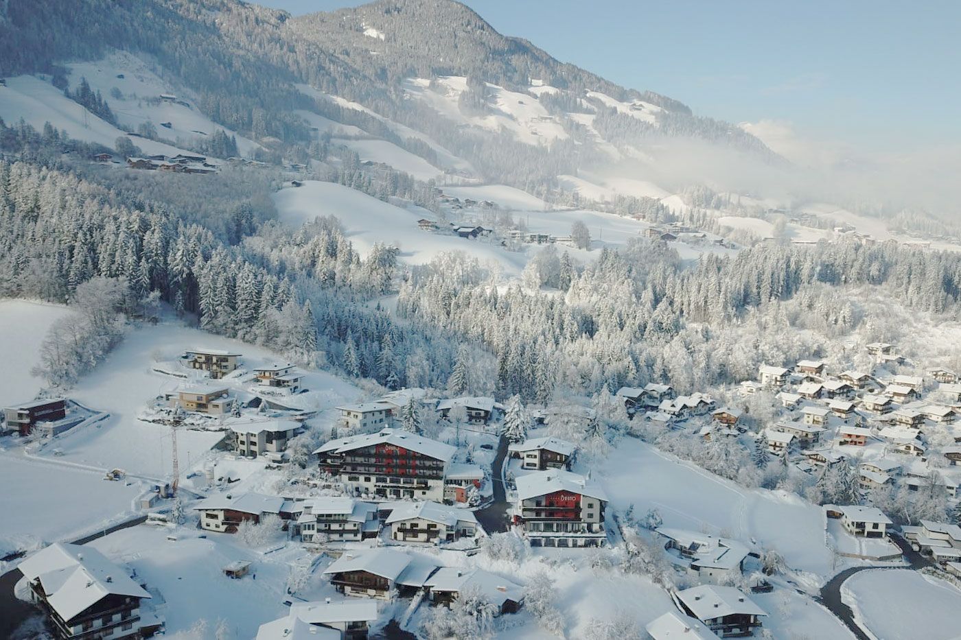 Winter Holidays in the Hotel Bruno, Fügen in the Zillertal